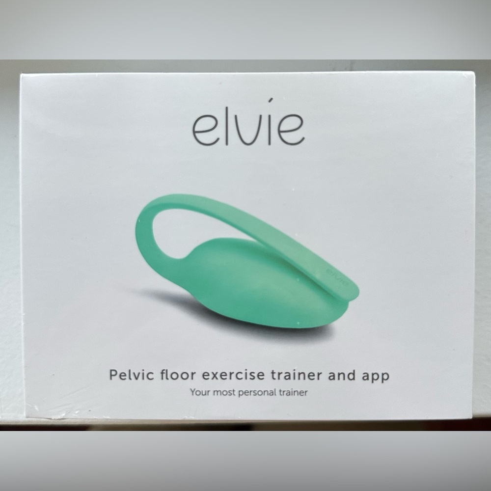 Elvie Pelvic Floor Exercise Trainer in Mint Green